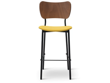 RAMI METAL 344-M - High steel stool with footrest by Origins 1971 - view 3